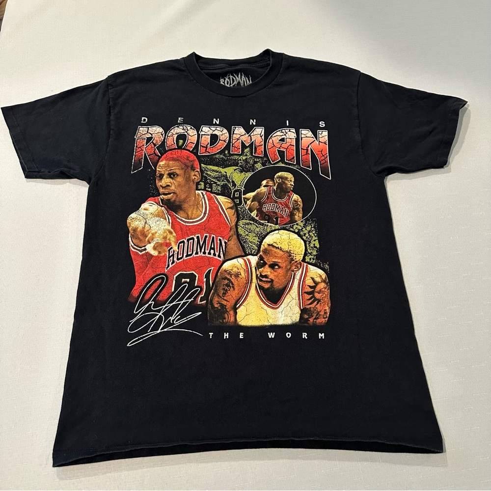 Dennis Rodman Graphic Tee Medium